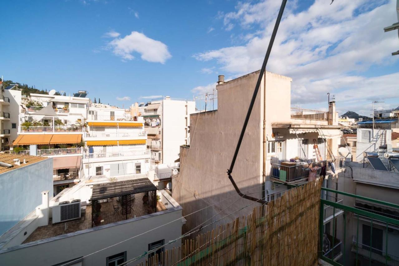 أثينا Acropolis View Vintage Style Apartment In Koukaki المظهر الخارجي الصورة